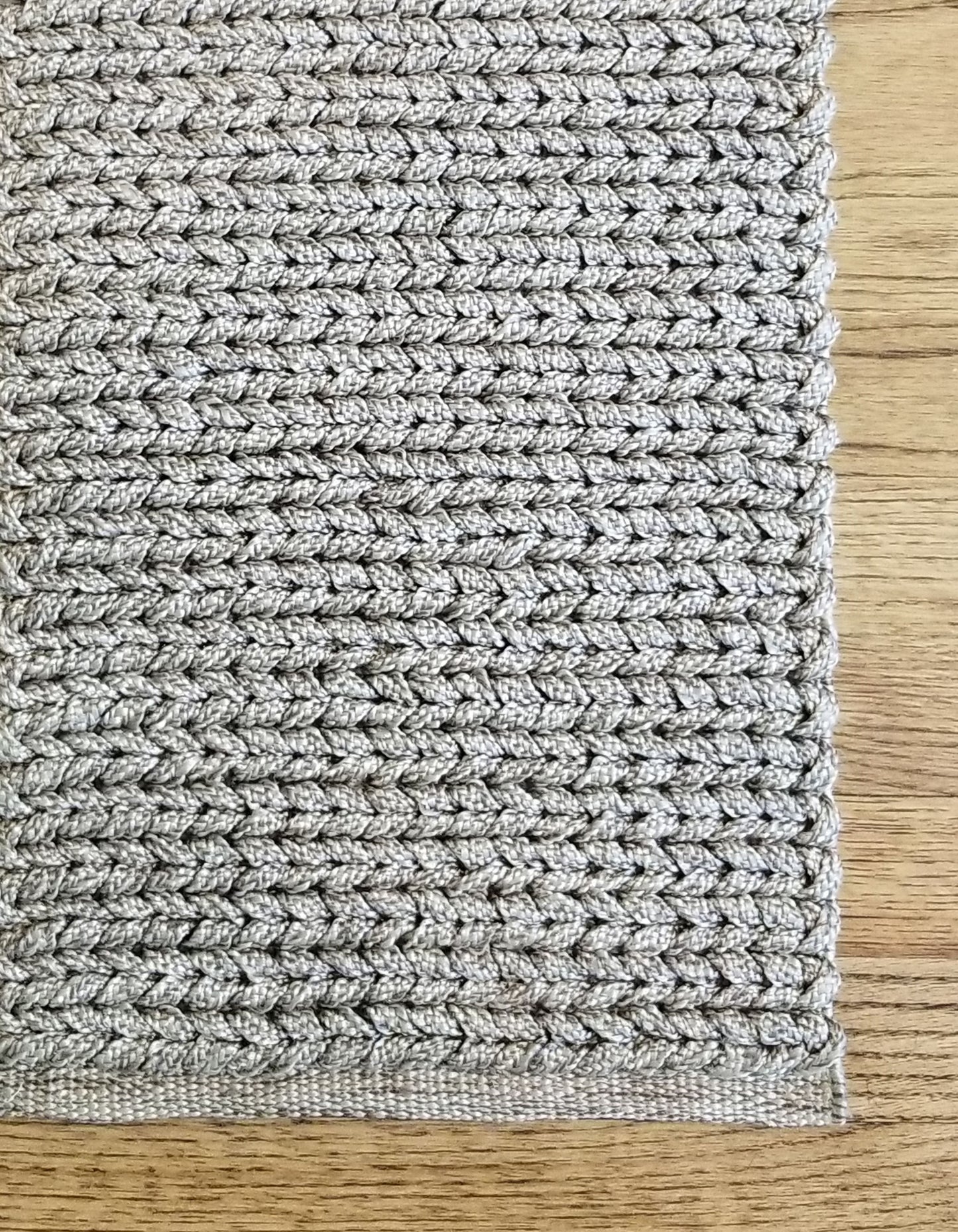 Textured Braid Silver