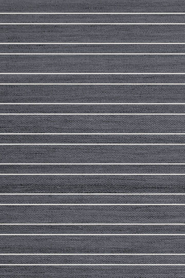 Twin Stripe Charcoal
