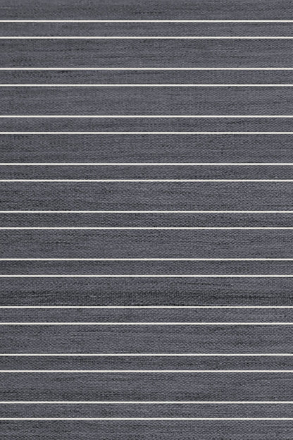 Twin Stripe Charcoal