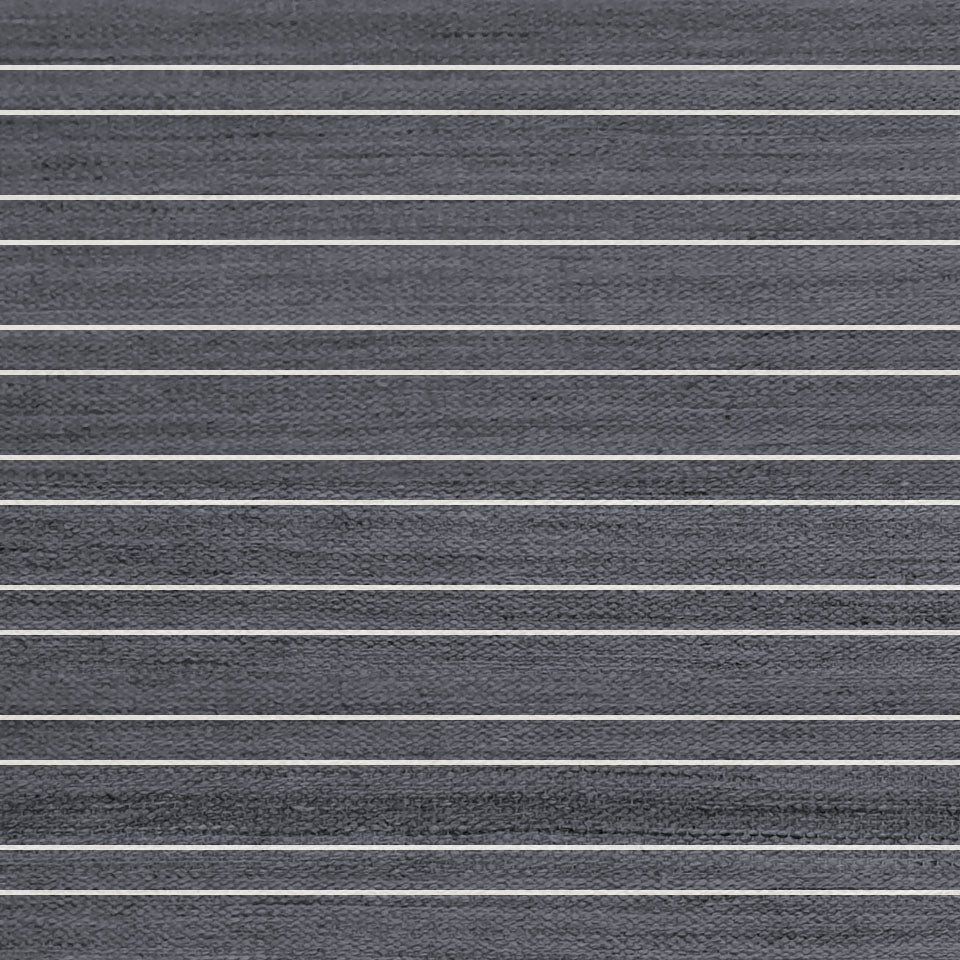 Twin Stripe Charcoal